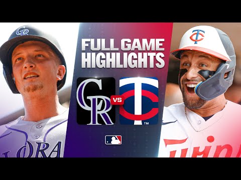 ROCKIES vs TWINS: Official Full 경기 하이라이트 (June 28) | 2026 MLB Season