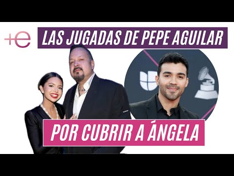 Las jugadas de Pepe Aguilar por cubrir a Ángela