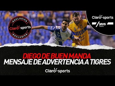 Diego de Buen manda mensaje de advertencia a Tigres en el repechaje