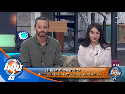 Valentina Buzurro y Alfredo Gatica interpretan a 'Gemma' y 'Cuauh' #VencerElDesamor | Hoy