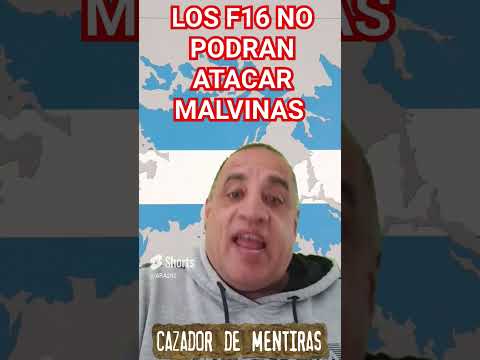 F-16 - CAZANDO MENTIRAS: ¡¡NO PUEDEN ATACAR MALVINAS!!
