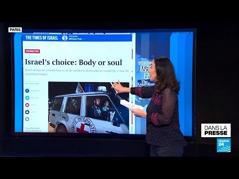 Trêve à Gaza : Israël sommé de choisir entre son corps et son âme • FRANCE 24