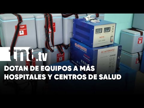Dotan a más hospitales y centros de salud de Nicaragua con necesarios equipos