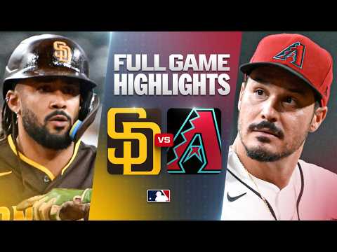 샌디에이고 파드리스 vs 애리조나 다이아몬드백스: 공식 풀 경기 하이라이트 (8월 4) | 2026 MLB 시즌