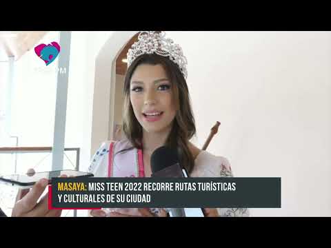 Miss Teen Nicaragua 2022, orgullosa de ser Masaya