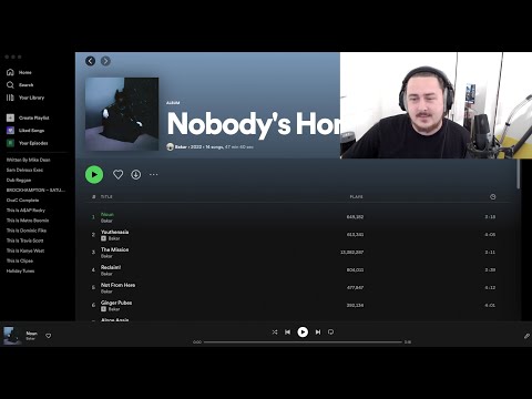 BAKAR - NOBODY'S HOME (FIRST REACTION ALBUM UNCUT)