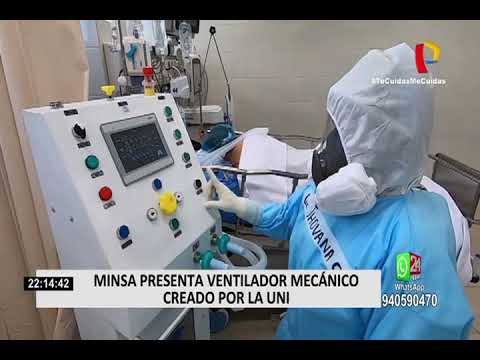 Minsa presentó ventilador mecánico creado por la UNI en 100 días