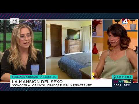 Vespertinas - Mansión del sexo: conocer a los involucrados fue muy impactante