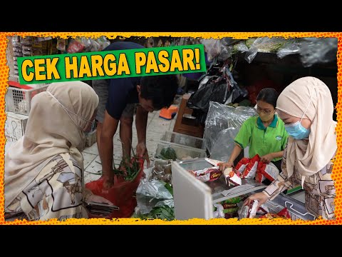 BELANJA KEPERLUAN DAPUR SEKALIAN CEK HARGA PASAR!!