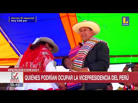 ? ¿Quiénes podrían ocupar la vicepresidencia del Perú