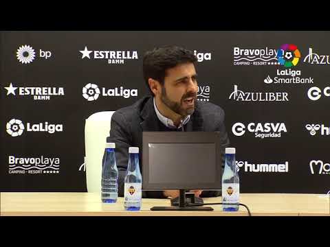 Rueda de prensa CD Castellón vs Real Sporting