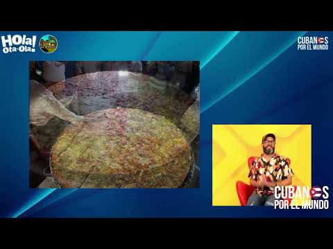 Régimen cubano anuncia el concurso de la pizza más grande de Cuba, en medio de la falta de harina