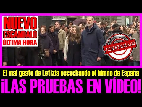 AQUÍ EL VÍDEO DEL ESCÁNDALO de la REINA LETIZIA en MADRID.