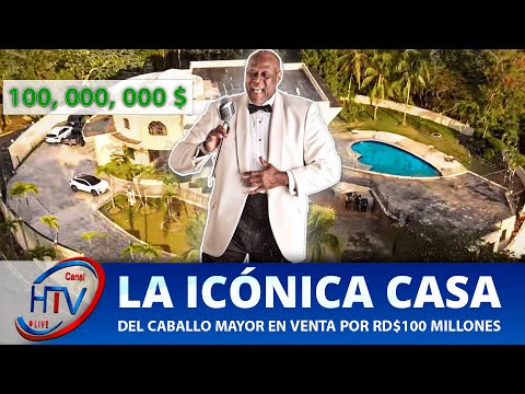 La Icónica Casa del Caballo Mayor Jhonny Ventura En Venta por RD$100 Millones de pesos