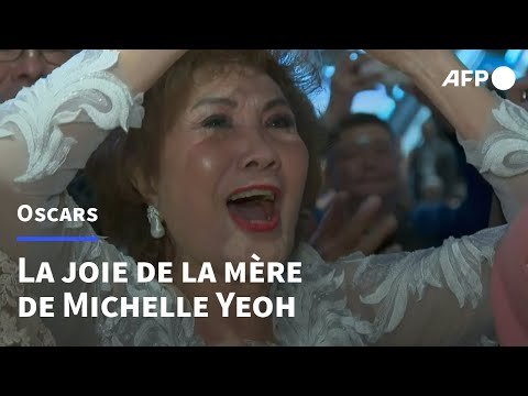 L'Oscar de Michelle Yeoh célébré par sa mère et la Malaisie | AFP
