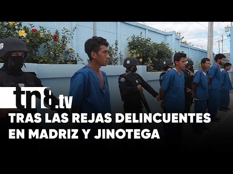 Policía Nacional combate a la delincuencia en Jinotega y Madriz - Nicaragua