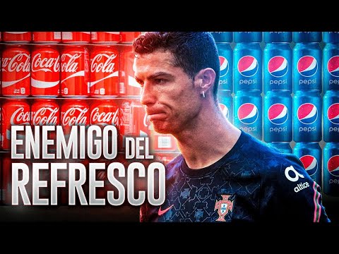 Los DESPRECIOS de CR7 a los refrescos de COLA