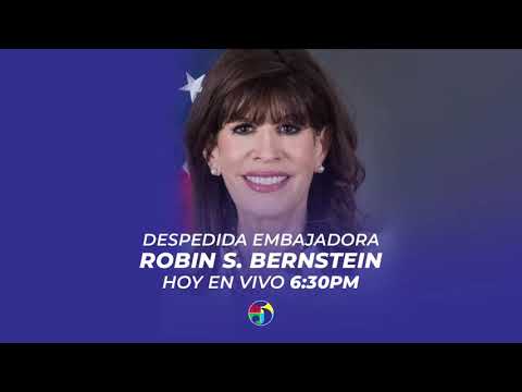 EN VIVO: Despedida a Embajadora de los Estados Unidos en RD, Robin Bernstein.