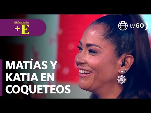 Matías Ochoa se puso coqueto con Katia Palma | Más Espectáculos (HOY)