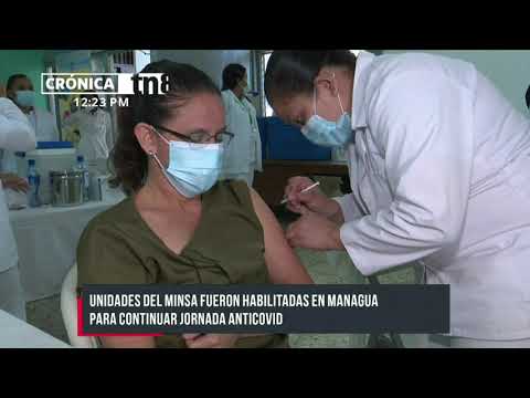 Avanza a paso firme vacunación contra el COVID-19 en Managua y Ciudad Sandino - Nicaragua