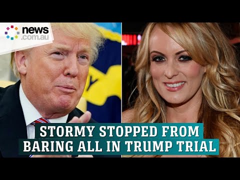 Stormy Daniels describes alleged sexual encounter with Donald Trump