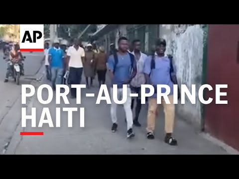 Residents flee after heavy gunfight paralyzes Haiti's capital