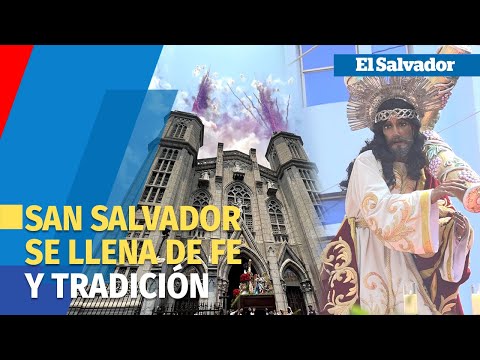 Solemne viacrucis lleno de fe y tradición en San Salvador