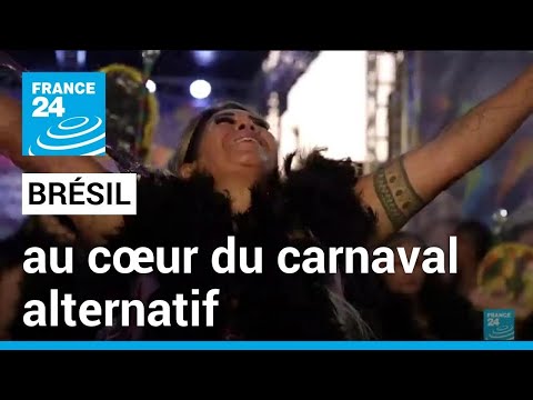 Brésil : au cœur du carnaval alternatif dans les quartiers populaires de Rio • FRANCE 24