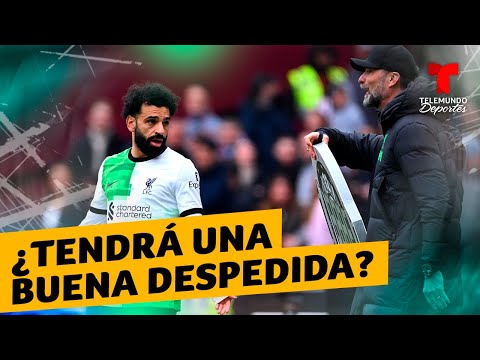 Furiosa discusión entre Klopp y Salah por un vestuario roto | Telemundo Deportes