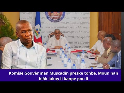 Gwo Dosye : Komisè Gouvènman Muscadin preske tonbe. Moun nan blòk lakay li kanpe pou li