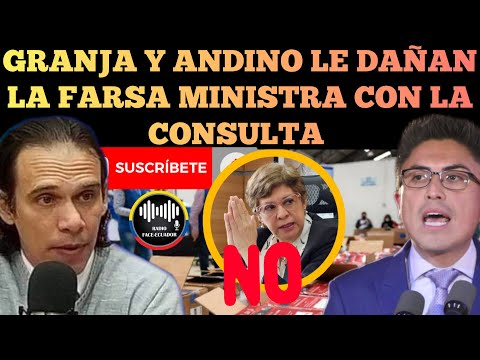 GRANJA Y ANDINO LE DAÑAN LA FARZA DE LA MINISTRA DE TRABAJO CON LA CONSULTA NOTICIAS RFE TV