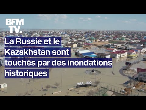 La Russie et le Kazakhstan sont touchés par des inondations historiques