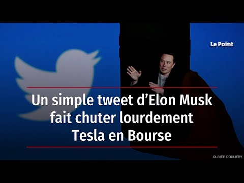 Un simple tweet d’Elon Musk fait chuter lourdement Tesla en Bourse