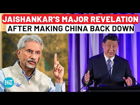 Jaishankar's Huge Revelation After India Makes China Back Down In Ladakh