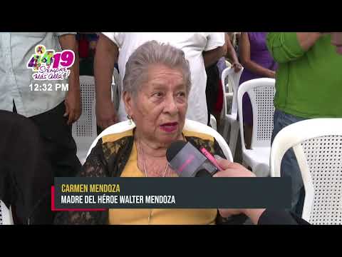 A 44 años rinden homenaje a héroes del barrio Benedicto Valverde - Nicaragua