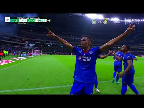 Gol de Ángel Sepúlveda | Cruz Azul 1-1 Pumas | Liga BBVA MX | Apertura 2023 -  Jornada 12