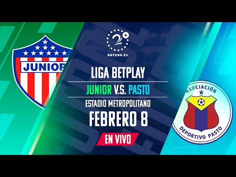Junior vs Pasto Liga BetPlay EN VIVO Narrado por: Alberto Mercado, Mike Fajardo y Ángel Julio