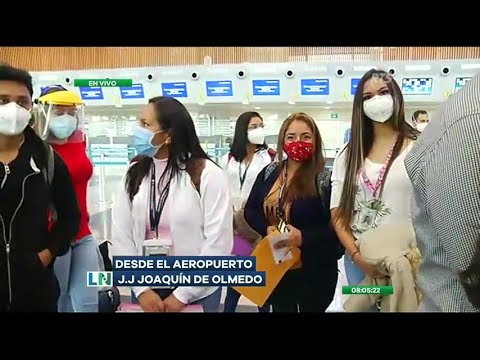 Un nuevo grupo de médicos parten a la ciudad de Quito