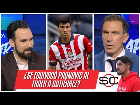 BOMBAZO Erick Gutiérrez no era el jugador que necesitaba CHIVAS: Paco Gabriel de Anda | SportsCenter