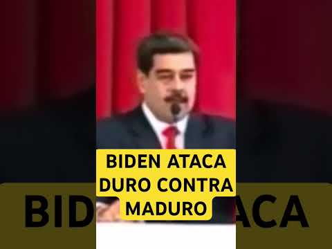 BIDEN ATACA DURO CONTRA MADURO #noticiasdevenezuelahoy #noticiasdehoy #news #viral #shorts #hoy