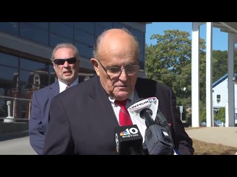 Rudy Giuliani unveils lawsuit against Joe Biden