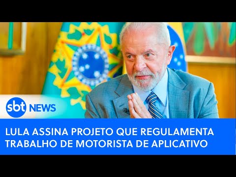 AO VIVO | Lula assina projeto que regulamenta trabalho de motorista de aplicativo