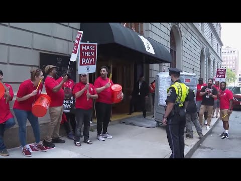 Thousands strike at top U.S. hotel chains as housekeepers seek higher wages, better benefits