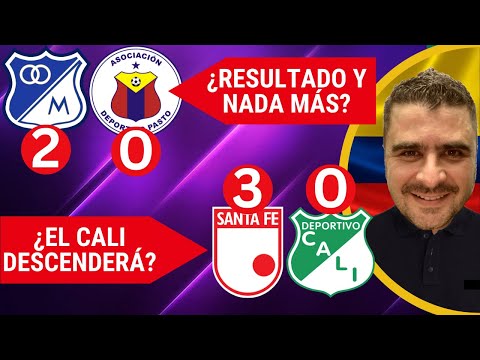 Millonarios vs Pasto y Santa Fe 3-0 Cali | Liga Dimayor 2023-I | Resumen Goles Juan Felipe Cadavid