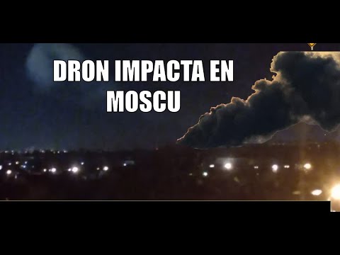 URGENTE! Dron impacta en Moscu explosio?n en edificio federal en Kolomna