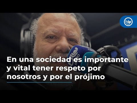 En una sociedad es importante y vital tener respeto por nosotros y por el prójimo