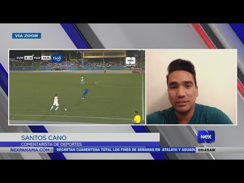 Entrevista a Santos Cano, sobre el partido de Panamá vs. Curazao y su clasificación a la octagonal
