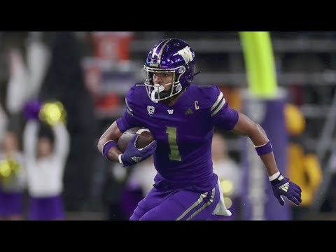 Rome Odunze joins Caleb Williams, Bears select a WR with the No. 9 pick