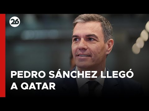 Pedro Sánchez llegó a Qatar en la última etapa de su gira por Oriente Próximo