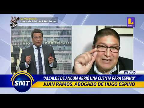 #SMT | Juan Ramos, abogado de Hugo Espino: Fundamento de prisión confirman veracidad de Espino